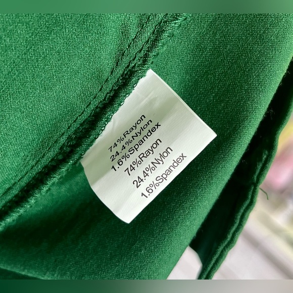 GRACE KARIN - Green Ruched Wiggle Dress - Picture 6 of 7